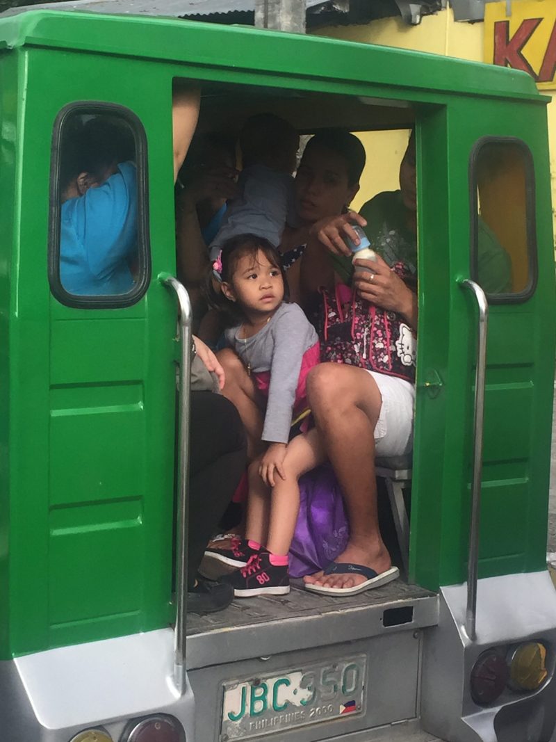 Girl-in-Jeepney-Philippines-Manila